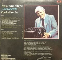 Ernesto Baffa Y Su Cuarteto Con La Precisa LP Plak
