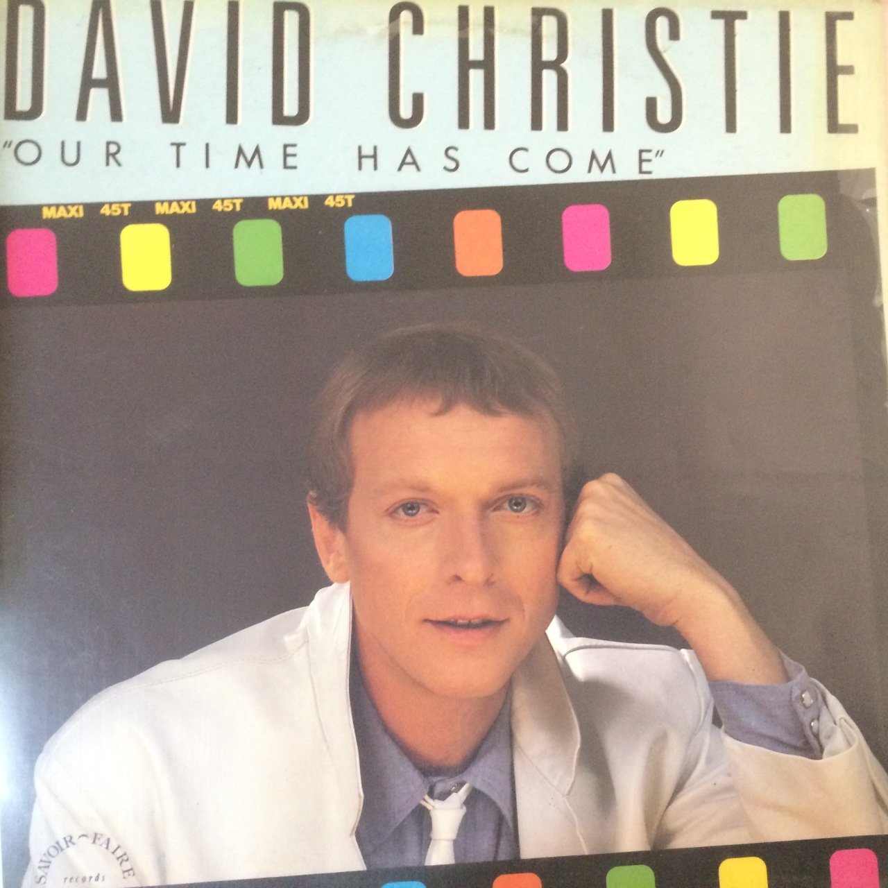 David Christie Our Time Has Come LP Plak