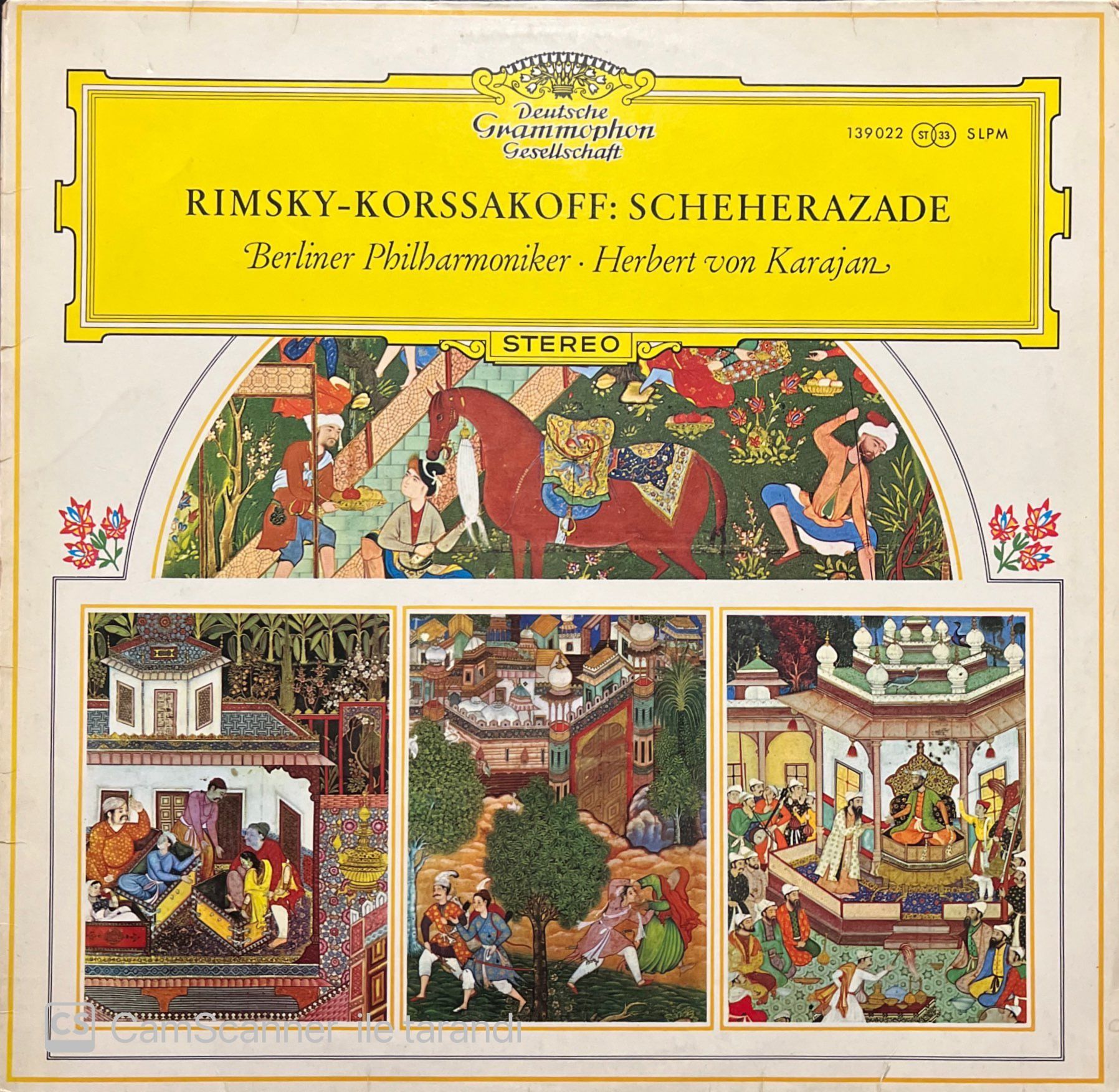 Rimsky Korssakoff Scheherazade LP Plak