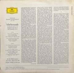 Rimsky Korssakoff Scheherazade LP Plak