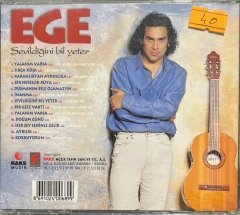 Ege Sevildiğini Bil Yeter CD