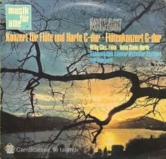 Mozart Konzert Für Flöte LP Plak
