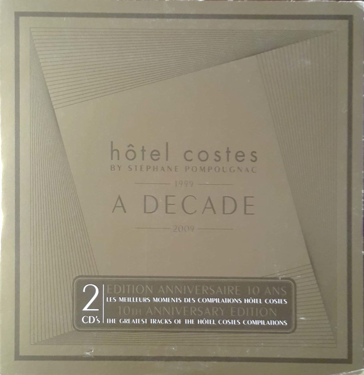 Hötel Costes By Stephane Pompougna1999 A Decade  CD