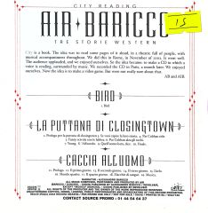Air Baricco City Reading CD