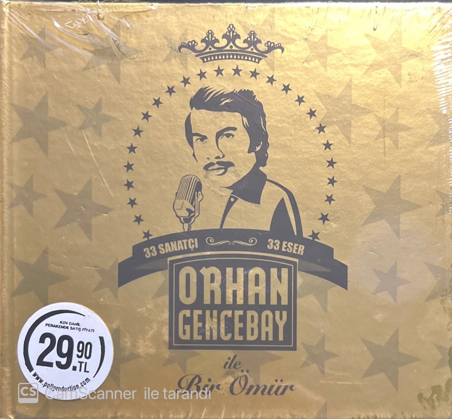 Orhan Gencebay Bir Ömür Açılmamış Jelatininde CD