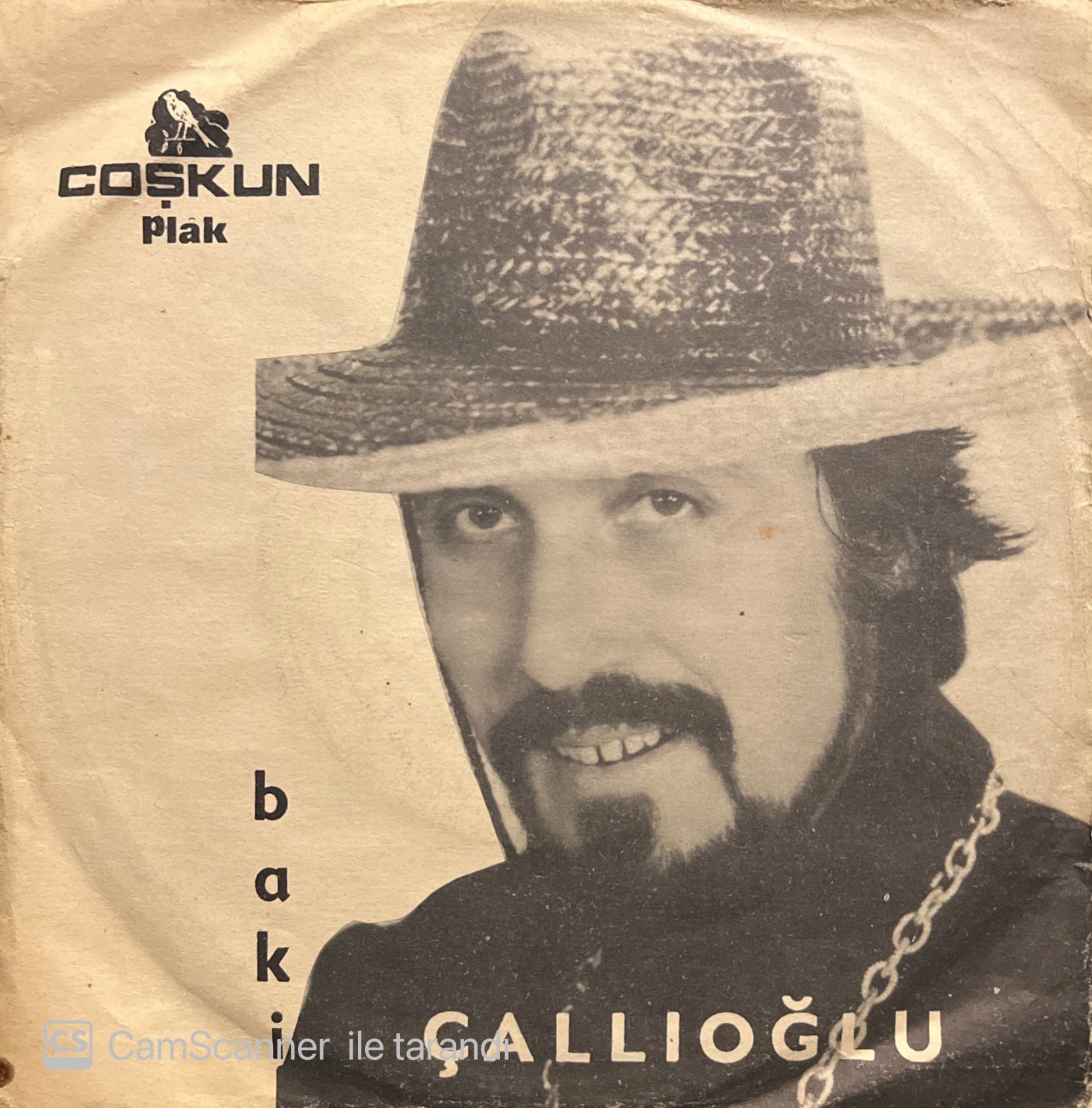 Baki Çallıoğlu Bir Serseri Aşıkım 45lik Plak
