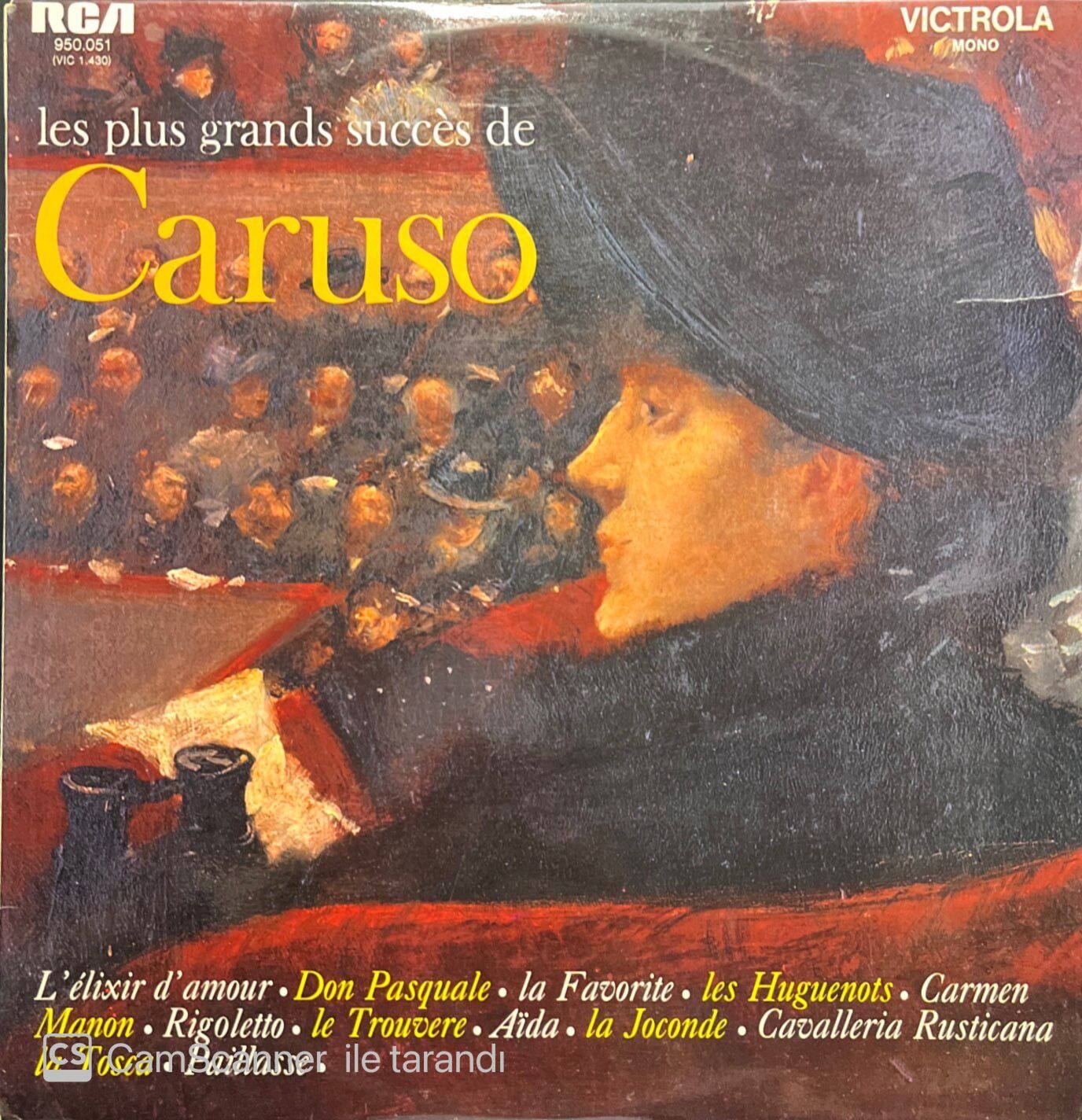 Caruso Les Plus Grands Succes De LP Plak