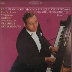 Leonard Pennario Rachmaninoff LP Plak