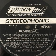 Die Fledermaus 2 LP Klasik Box Set Plak