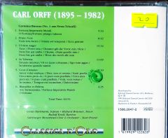 Carl Orff Carmina Burana CD
