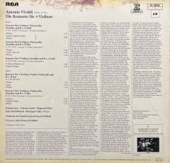 Antonio Vivaldi Die Konzerte LP Plak