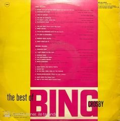 Bing Crosby The Best Of Double LP Plak