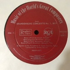 Handel Music Of The World World's 12 LP Klasik Box Set Plak