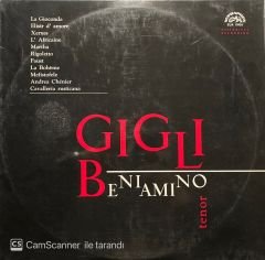Gigli Benamio Tenor LP Plak