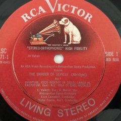 Rossini The Barber Of Seville 2 LP Klasik Box Set Plak
