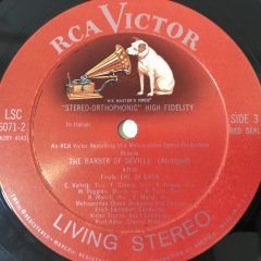Rossini The Barber Of Seville 2 LP Klasik Box Set Plak