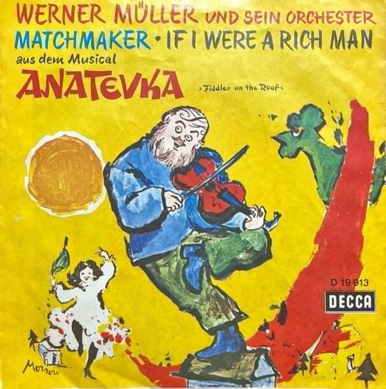 Werner Müller Matchmaker 45lik Plak