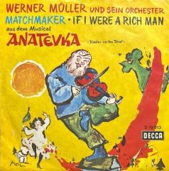 Werner Müller Matchmaker 45lik Plak