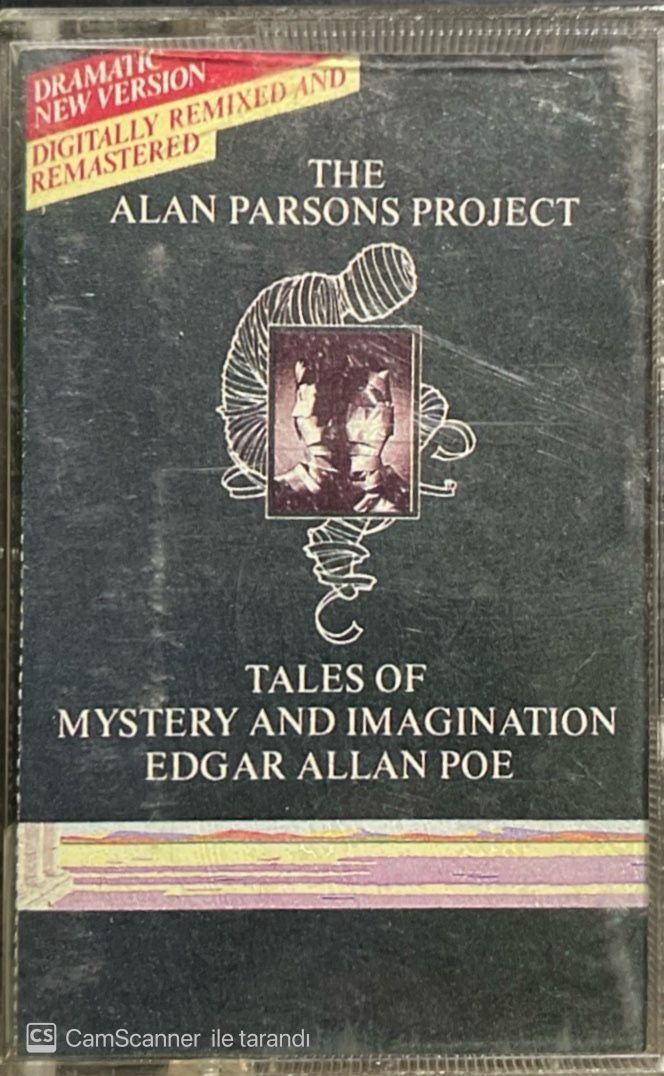 The Alan Parsons Project Tales Of Mystery And Imagination Edgar Allan Poe Kaset