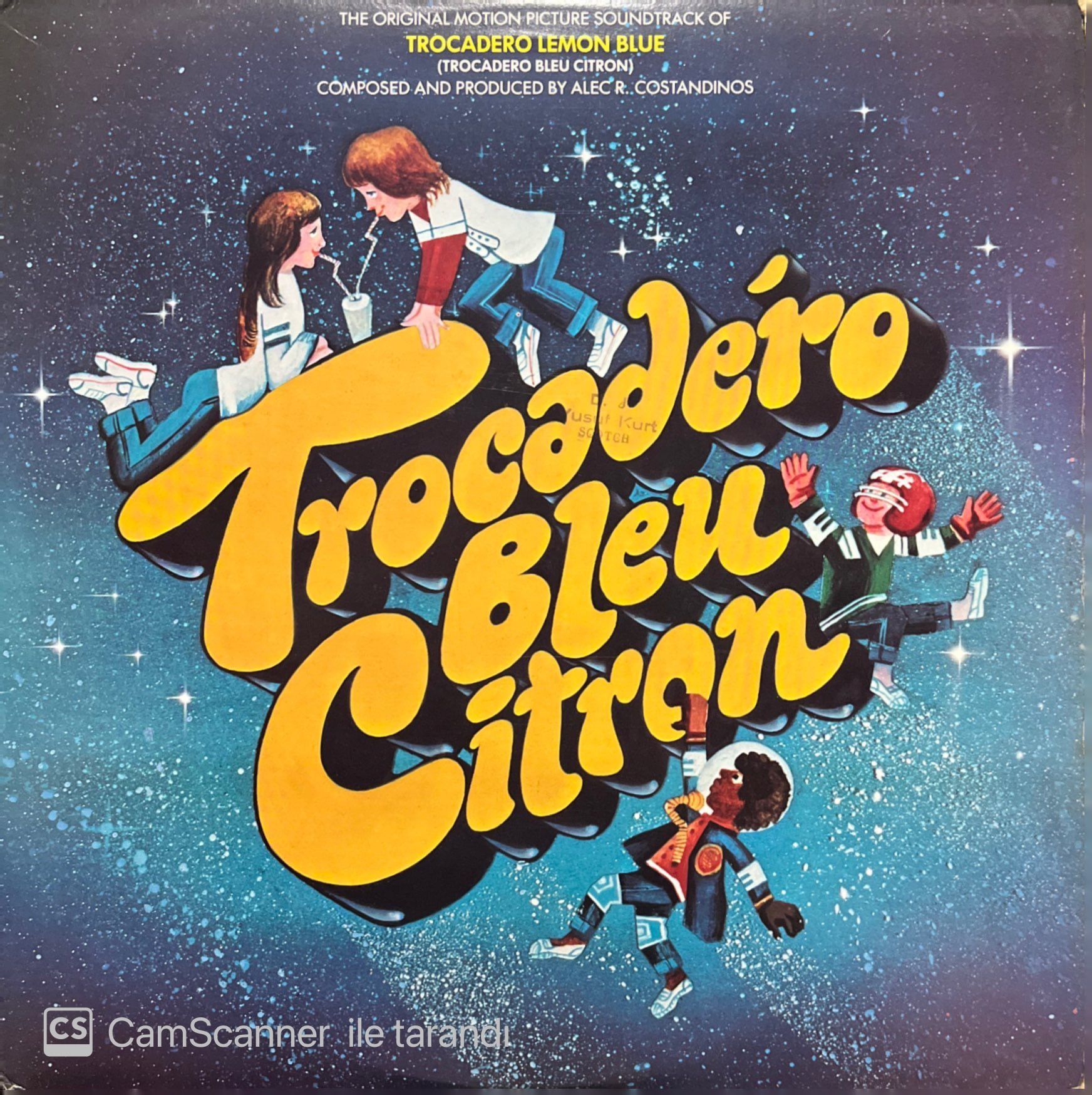 Alec R. Costandinos Trocadero Lemon Blue LP Plak