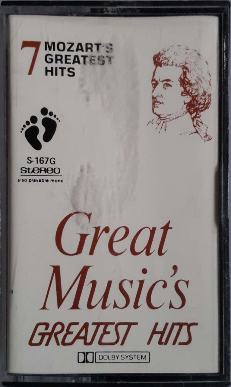 7 Mozart's Greatest Hits Great Music's Kaset