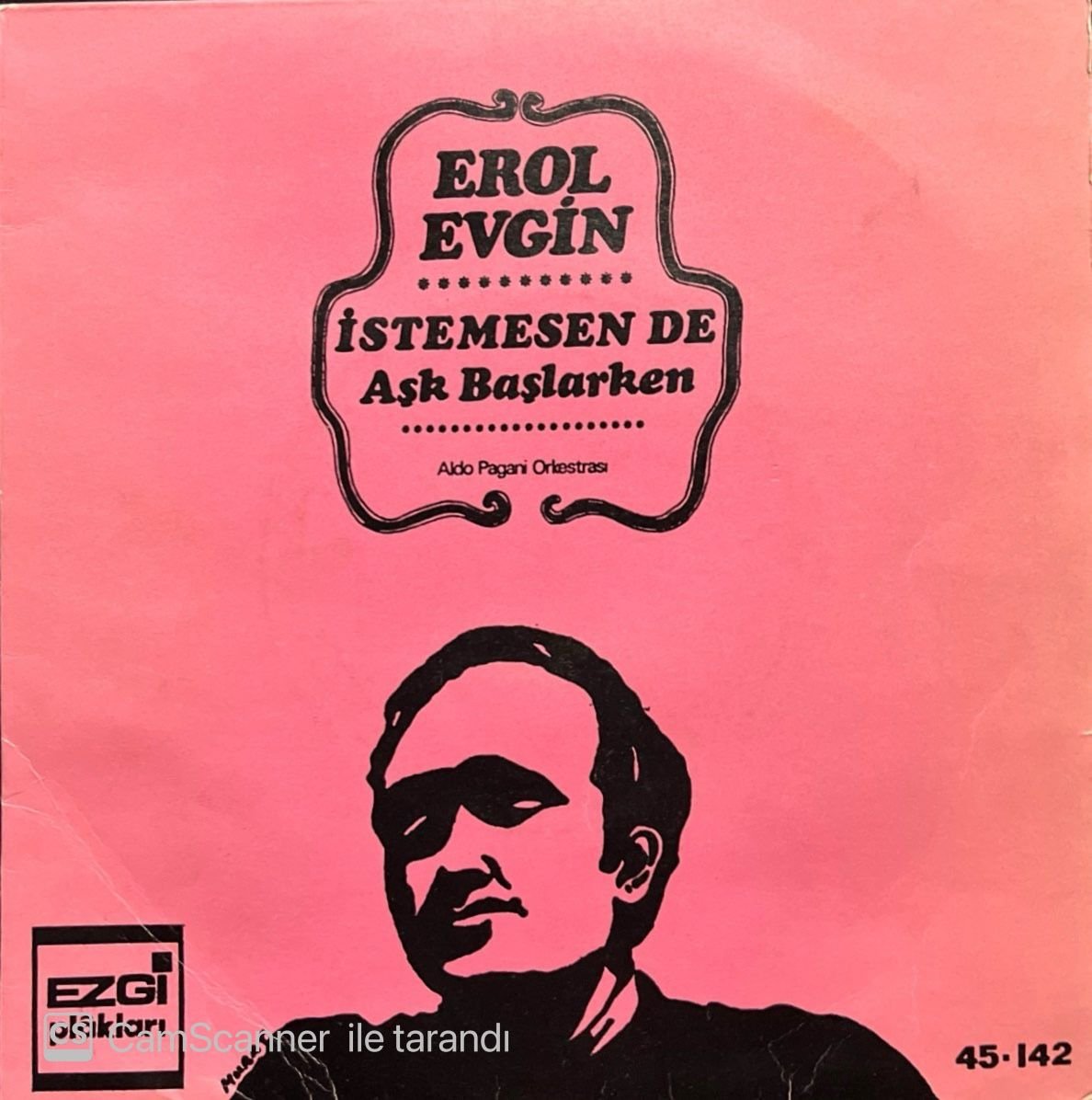 Erol Evgin İstemesen De (Erol Evgin'in 2. 45lik Plağı) 45lik Plak