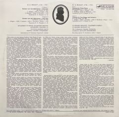 W. A. Mozart Concerto For Three Pianos LP Plak