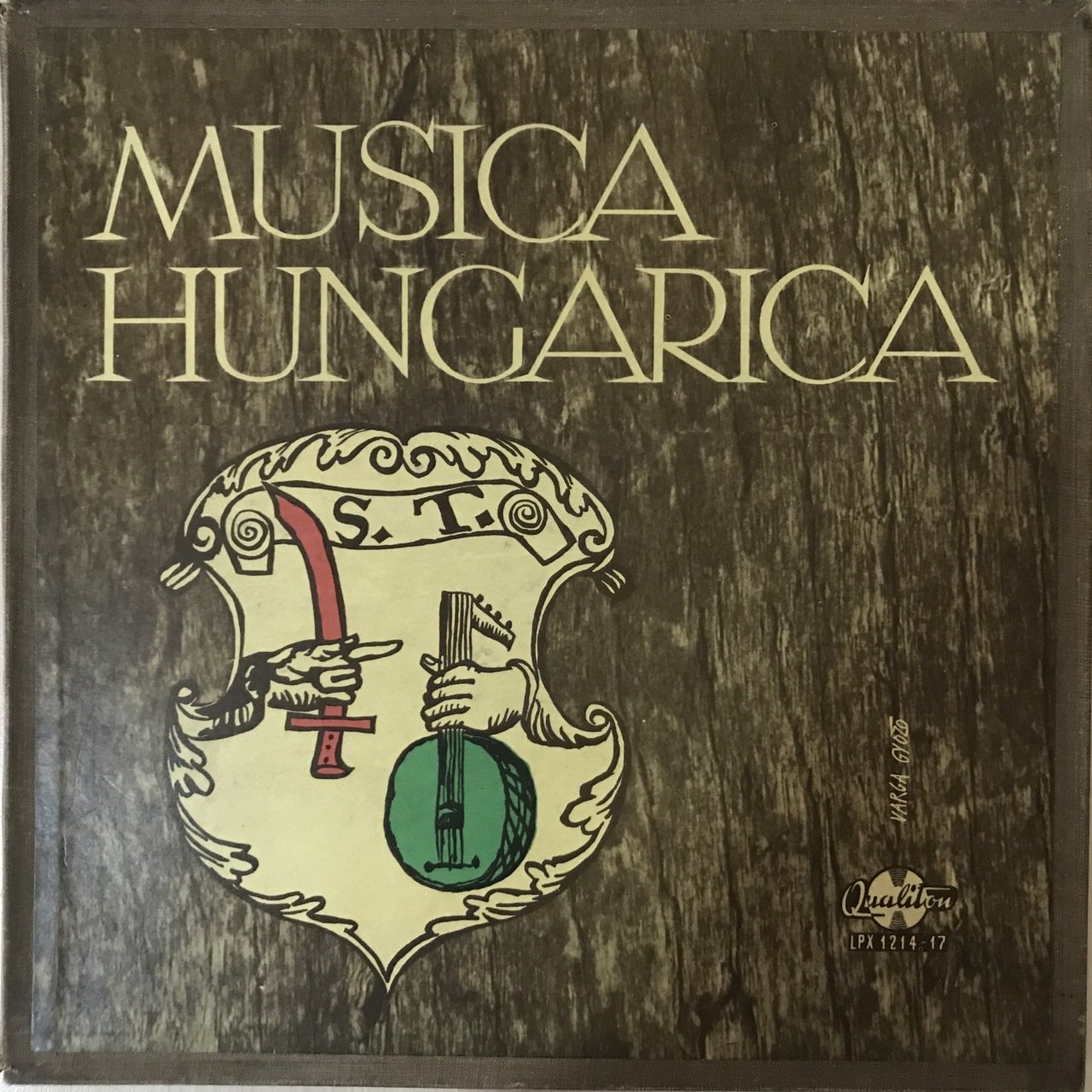 Musica Hungarica 4 LP Klasik Box Set Plak
