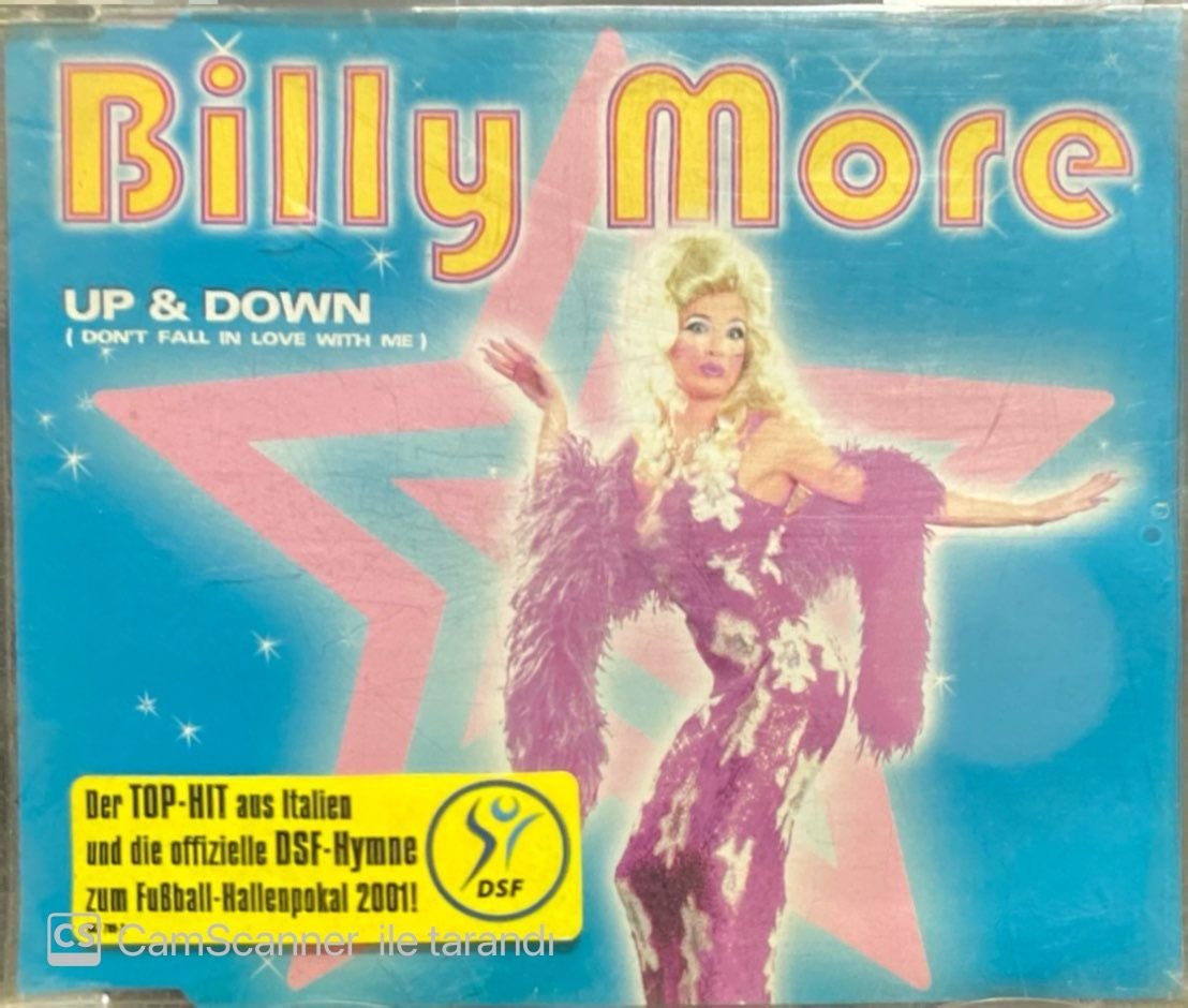 Billy More Up & Down Maxi Single CD