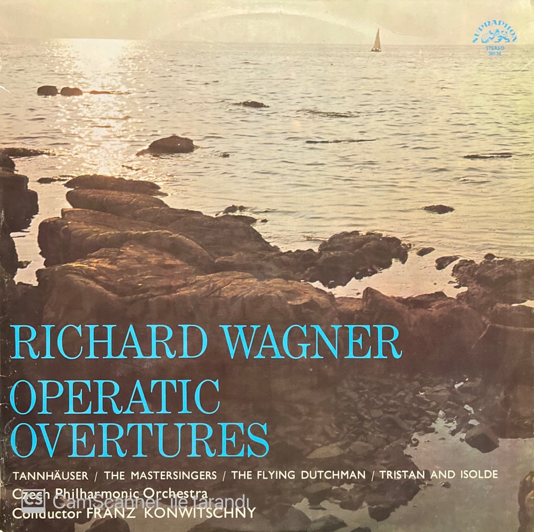 Richard Wagner Operatic Overtures LP Plak