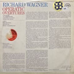 Richard Wagner Operatic Overtures LP Plak
