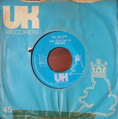 Terry Dactyl And The Dinosaurs Sea Side Shuffle 45lik Plak