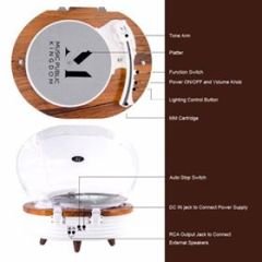 Music Public Kingdom TT238 Bluetooth Özellikli Pikap *ÜCRETSİZ KARGO