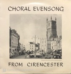 Choral Evensong From Cirencester LP Klasik Plak