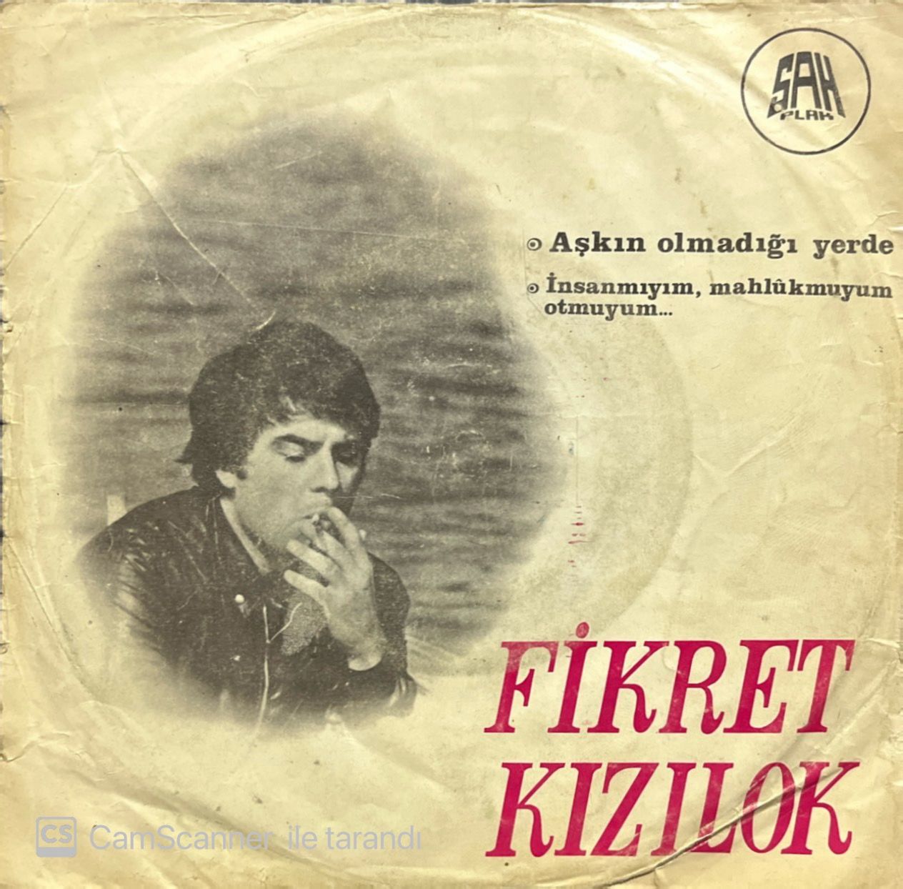 Fikret Kızılok Aşkın Olmadığı Yerde 45lik Plak