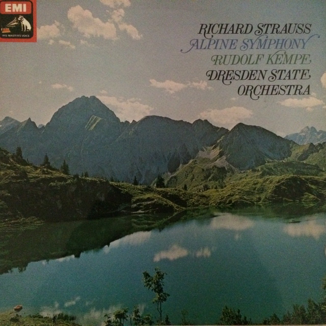 Richard Strauss Alpine Symphony LP Plak