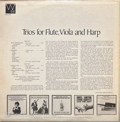 Trios For Flute, Viola And Harp LP Plak