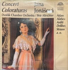 Jana Jonasova Concert Coloraturas LP Plak