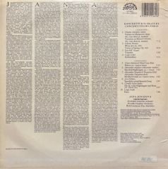 Jana Jonasova Concert Coloraturas LP Plak