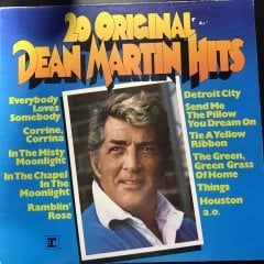 20 Original Dean Martin Hits LP Plak