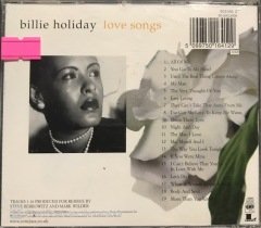 Billie Holiday Love Songs CD