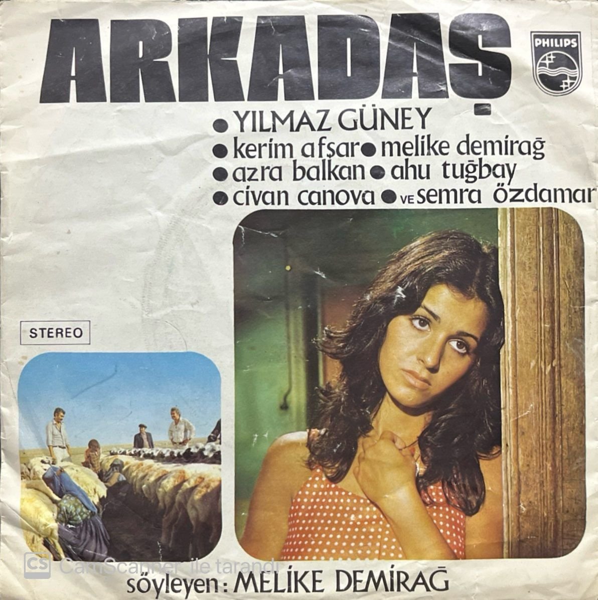Melike Demirağ Arkadaş 45lik Plak