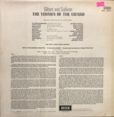 The Yeomen Of The Guard 2 Plaklık Set LP Klasik Plak