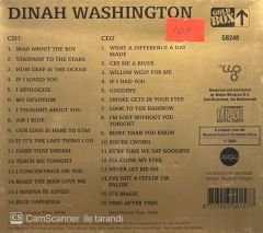 Dinah Washington Mad About The Boy Double CD