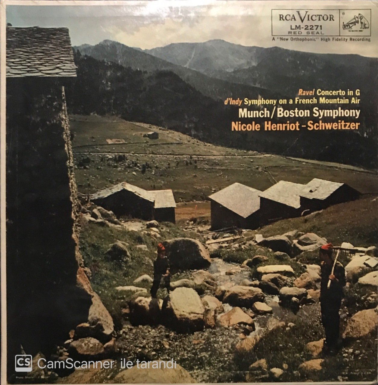 Ravel Concerto In R Minor LP Klasik Plak