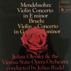 Julian Olevvsky Mendelssohn LP Plak