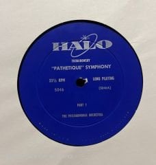 Tschaikowsky Pathetique Symphony LP Plak