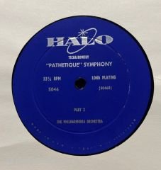 Tschaikowsky Pathetique Symphony LP Plak