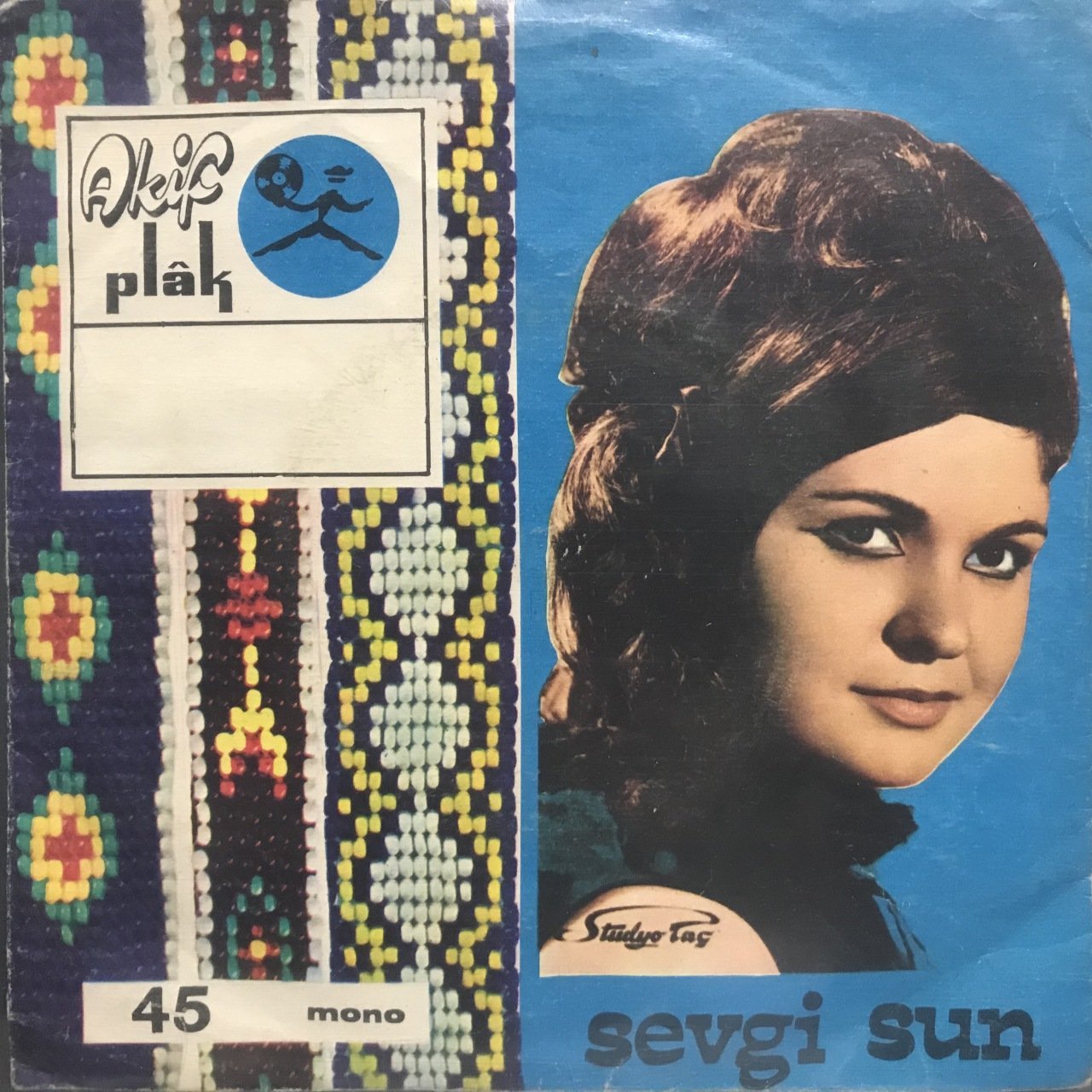 Sevgi Sun Şarap İçildikçe Kadın Sevildikçe 45lik Plak