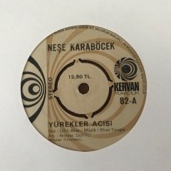 Neşe Karaböcek Yürekler Acısı 45lik plak